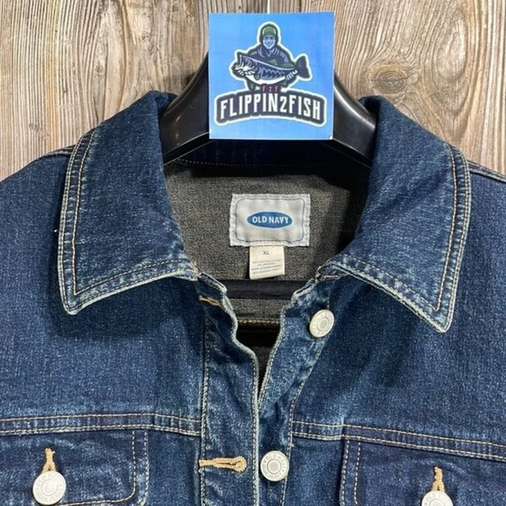 Old Navy Women’s Denim Jean Jacket Size XL